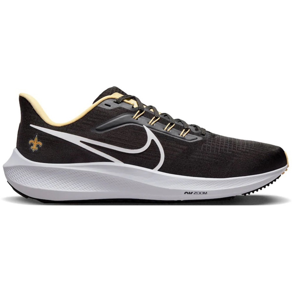 Nike Air Zoom Pegasus 39 NFL New Orleans Saints Football Running Shoes